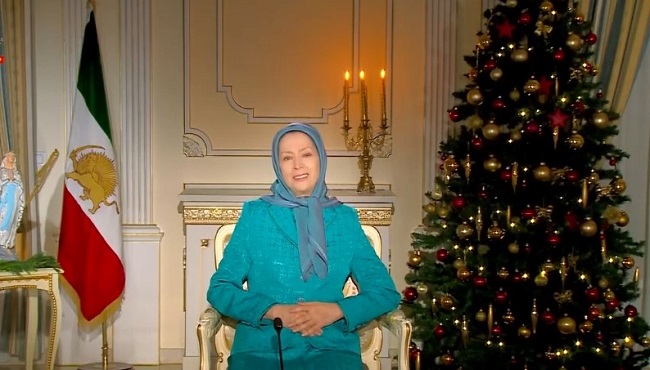 پیام خانم مریم رجوی سال نو میلادی