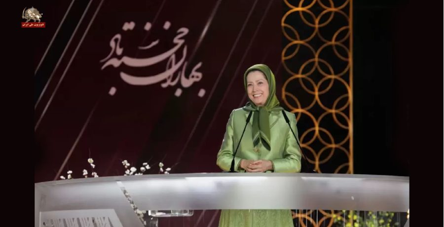 سخنرانی خانم مریم رجوی در مراسم نوروزی و تحویل سال 1402