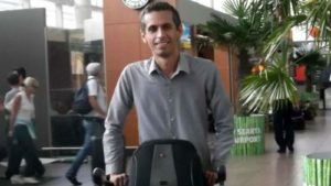 amid Babaei imprisoned in Ghohar dasht notorious Prison following a trial that lasted less than 10 minutes