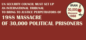 Call for prosecution of perpetrators of 1988 massacre of 30,000 Iranian political prisoners