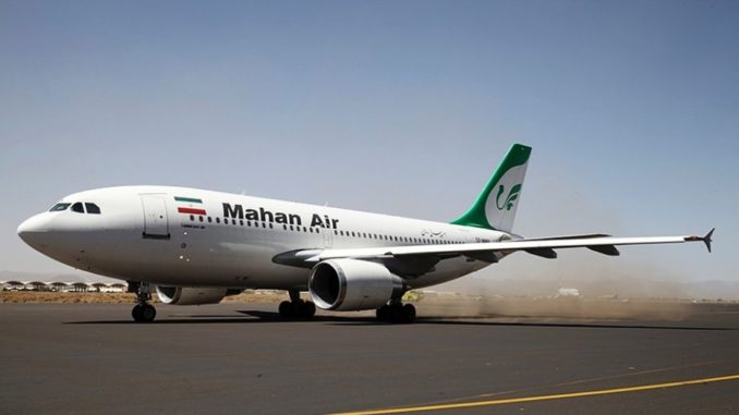 An Iranian opposition group claims that Iran’s biggest airline — Mahan Air — is run by the Islamic Revolutionary Guard Corps (IRGC) and its Qods Force. (REUTERS/Mohamed al-Sayaghi, File)