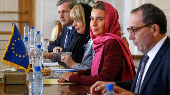 Federica-Mogherini-in-Tehran