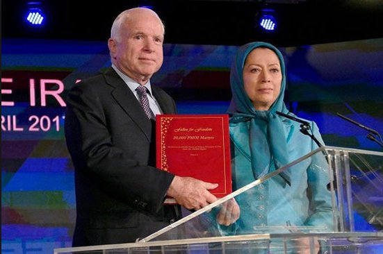 SenatorJohnMcCain_MaryamRajavi