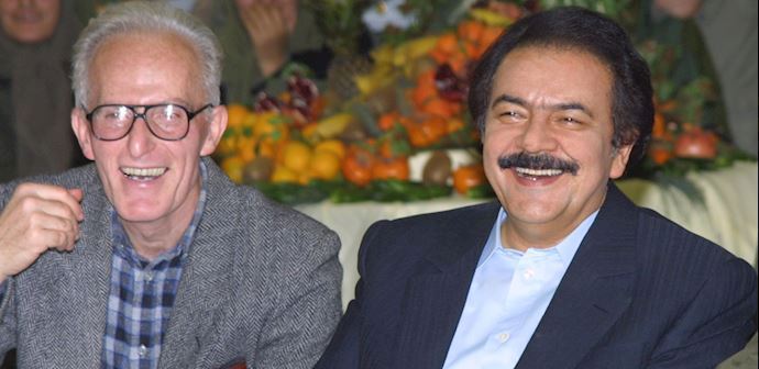 Mohammad Seyedi Kashani & Iranian Opposition Leader Massoud Rajavi