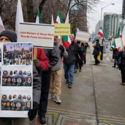 Iranian Activists in Canada Rally to Support Iran Protests For Democratic Change